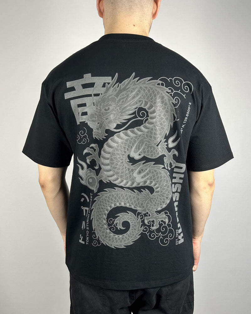 Dragon Gray Super Heavy Graphic Tee
